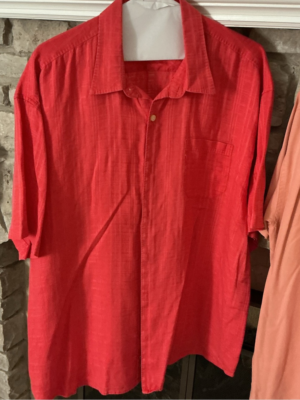 Tommy Bahama melon Short-Sleeve Button-Down Shirt
